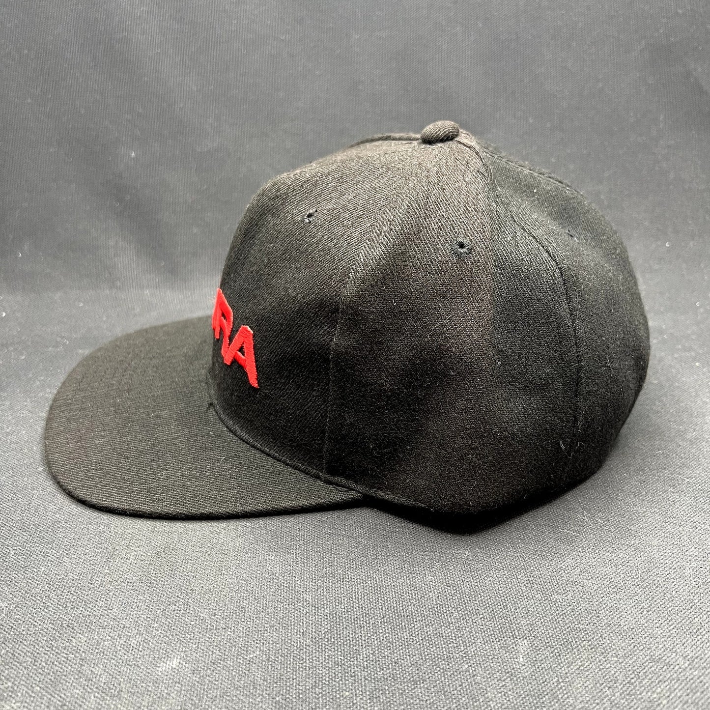 Acura Head To Toe Snapback Hat Black Red Embroidered Cap