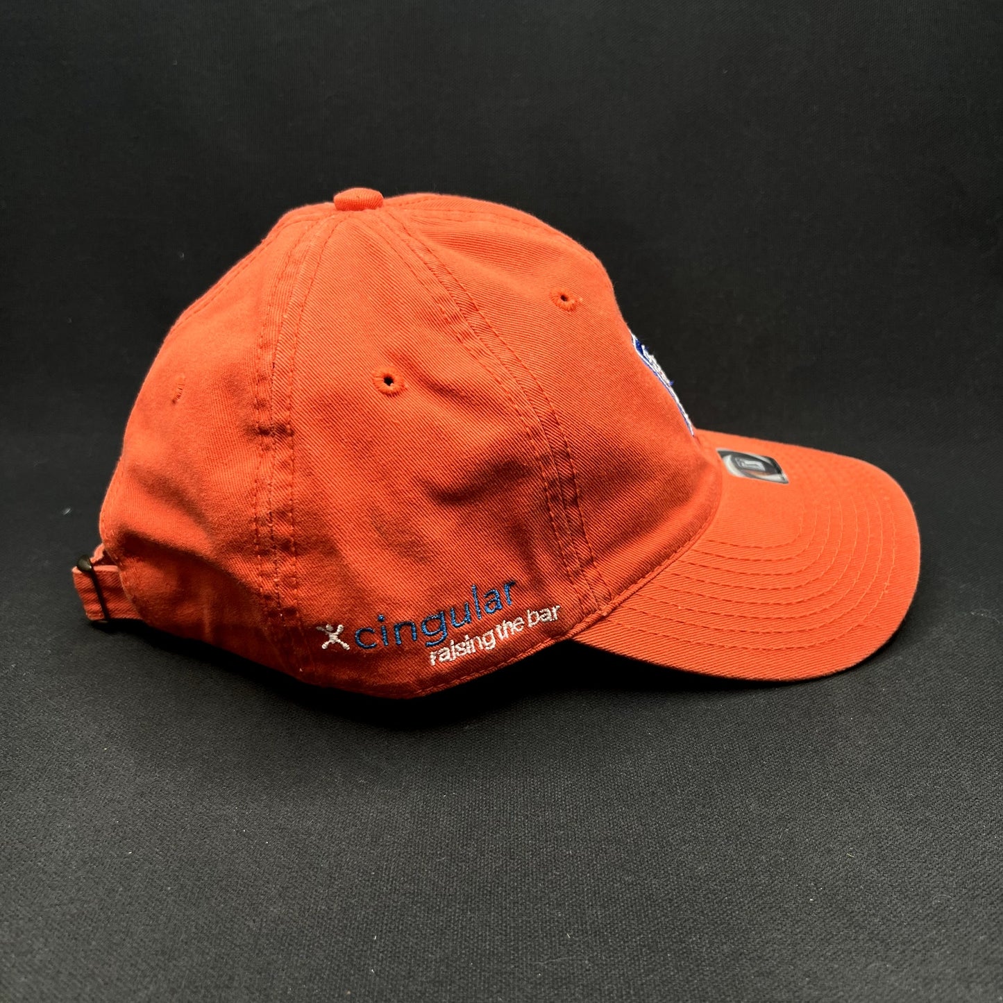 Vintage PGA Tour Logo Strapback Hat Orange The Game Golf Dad Cap Adjustable