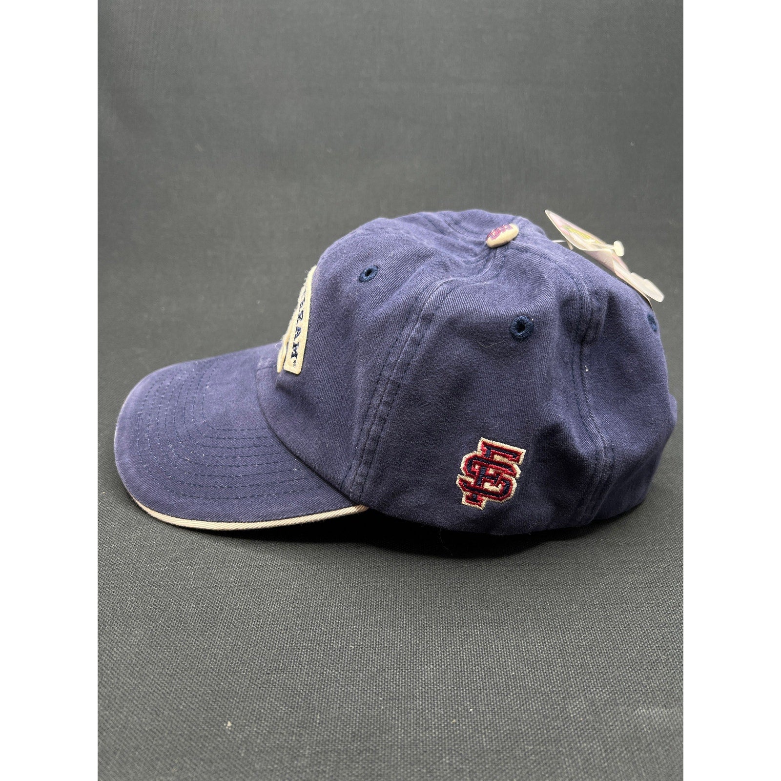 Vintage Field & Stream Hat Navy Blue SF Giants Cotton Since 1871 Patch NWT