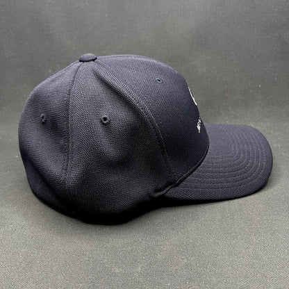 Mercedes-Benz Flexfit Hat L/XL Navy Blue Embroidered Logo Cap Yupoong