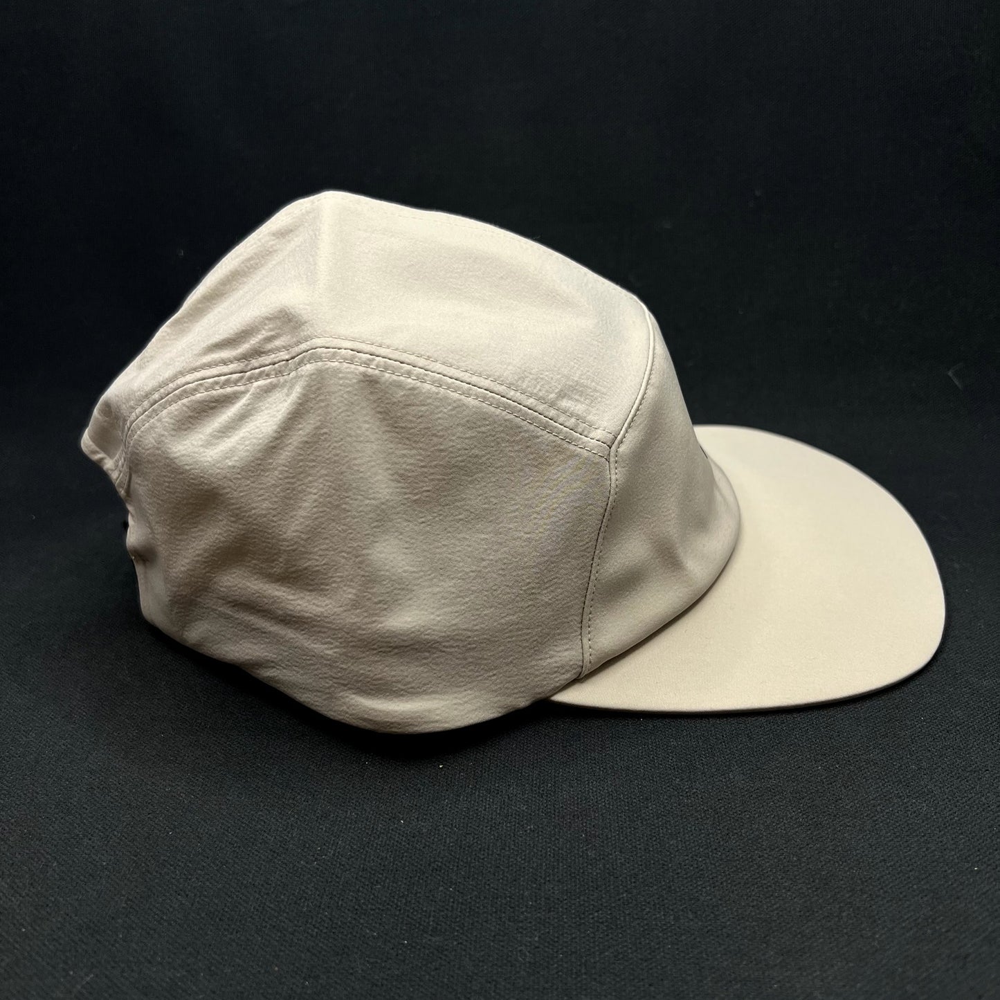 Arc’teryx 5 Panel Technical Cap Beige Bird Logo Lightweight Trail Hat L/XL