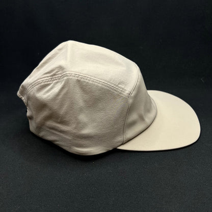 Arc’teryx 5 Panel Technical Cap Beige Bird Logo Lightweight Trail Hat L/XL