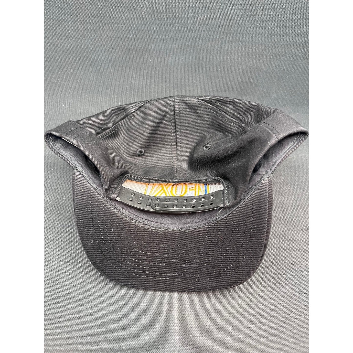 Vintage 90s FOX Sports Snapback Hat Mohr’s Embroidered Made Bangladesh