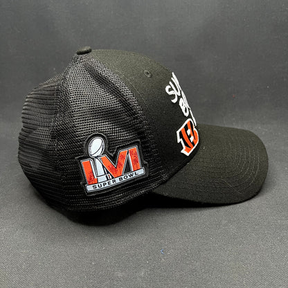 New Era Super Bowl LVI Bengals vs Rams Trucker Snapback Hat NFL 2022