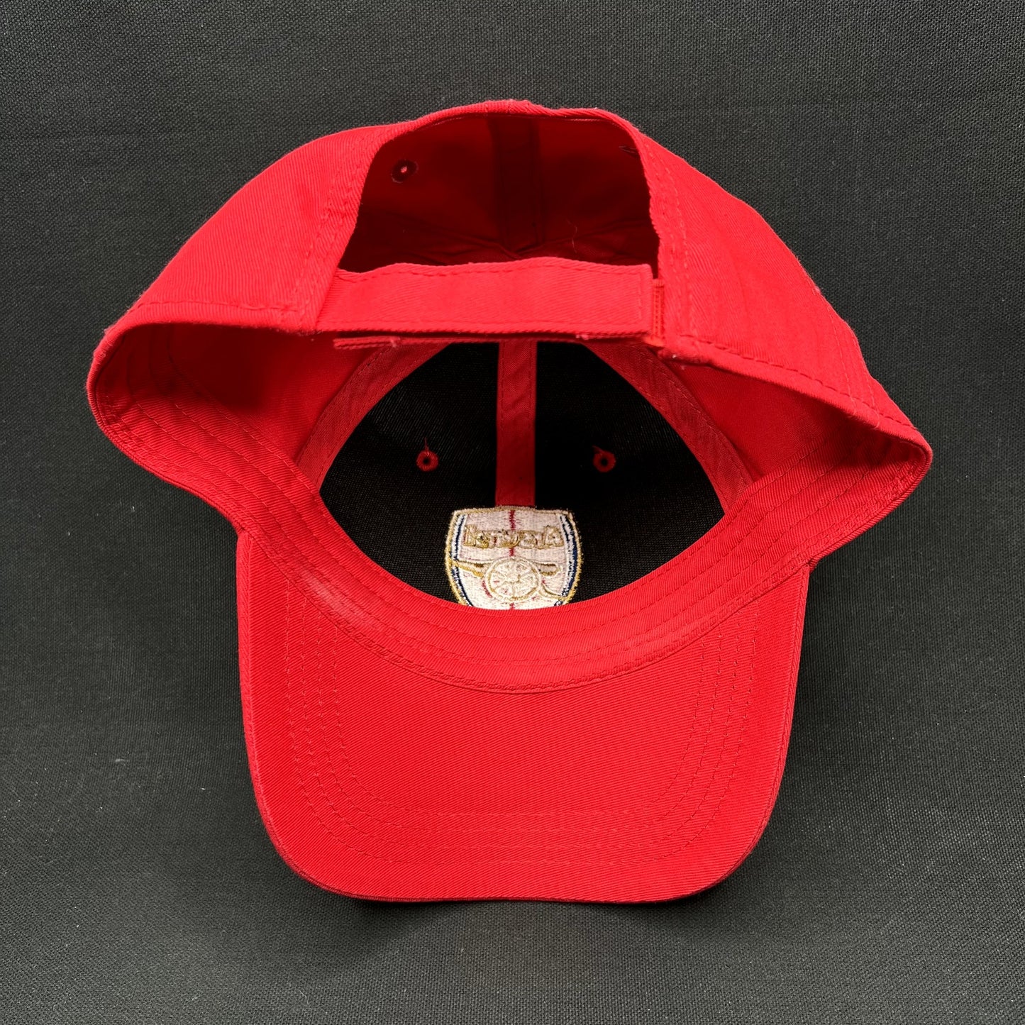 Arsenal FC Red Strapback Hat Soccer Football Club Cap