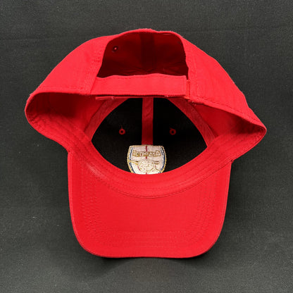 Arsenal FC Red Strapback Hat Soccer Football Club Cap