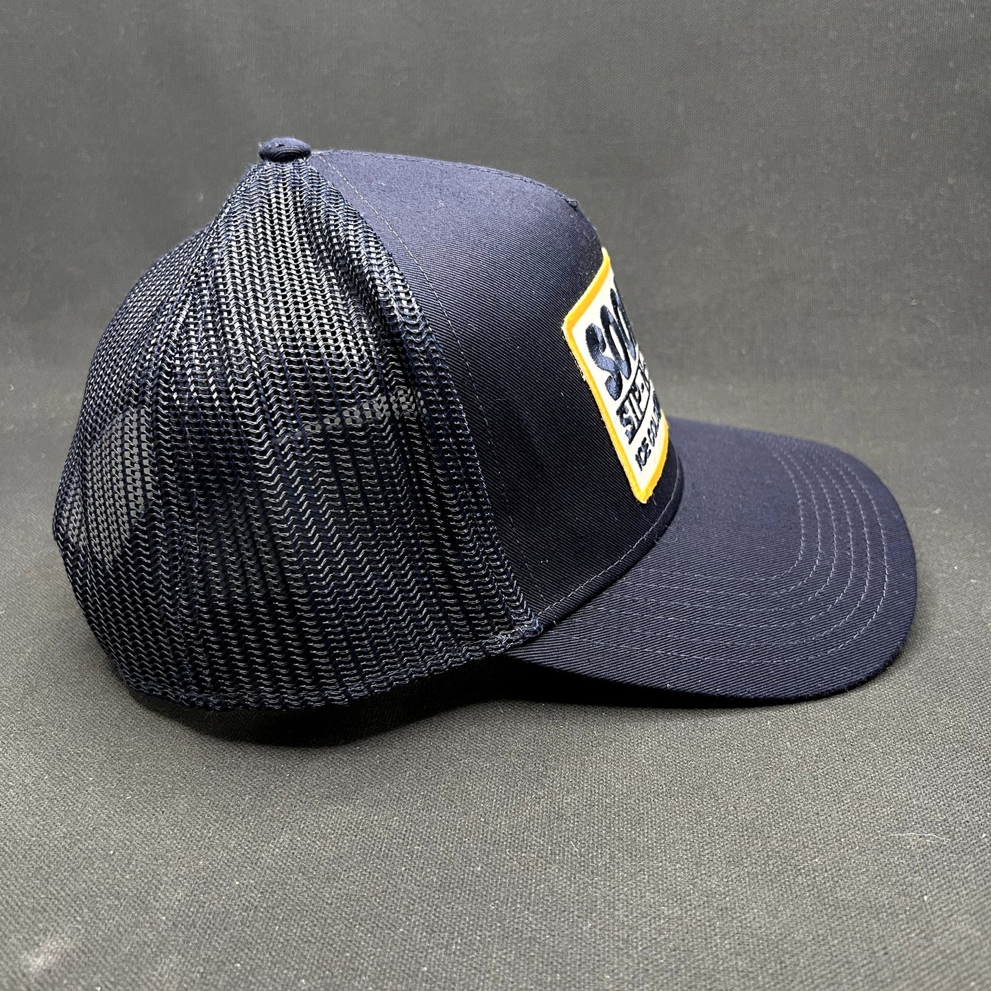 Soonish Sip-N-Stop Ice Cold Natural Beer Snapback Trucker Hat Otto