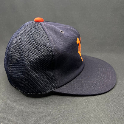 Vintage Yomiuri Giants Snapback Hat Mesh Trucker Japan Baseball Black