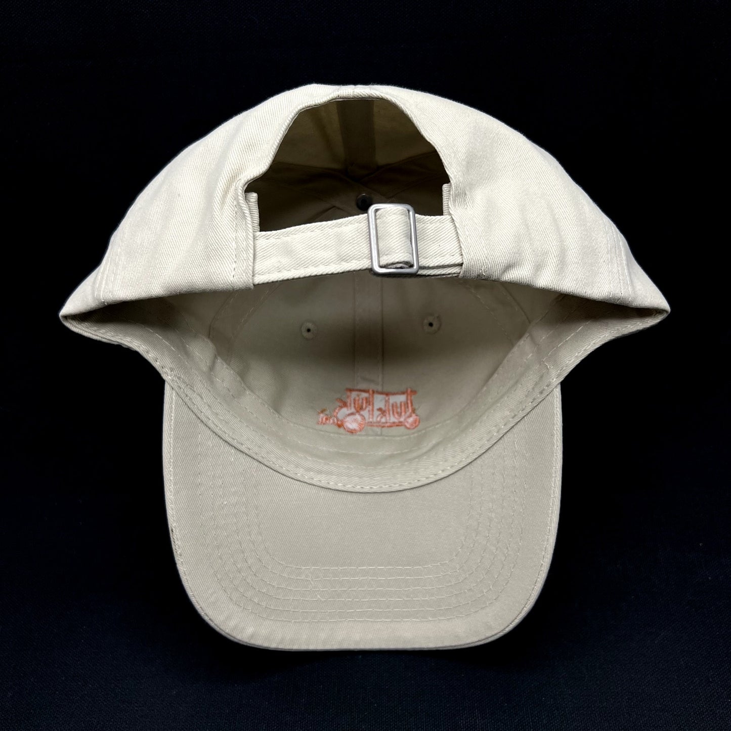 Tuk Tuk Thai Restaurant Strapback Hat Beige Port & Company