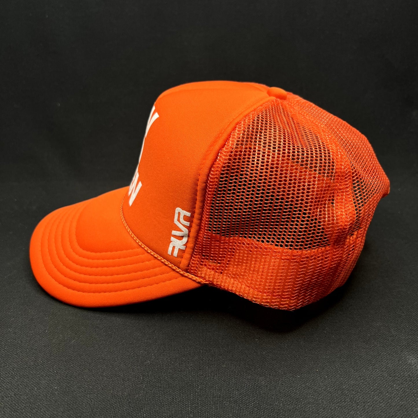 Snow Polo Aspen Trucker Snapback Hat Orange Otto Collection Ski Resort Cap