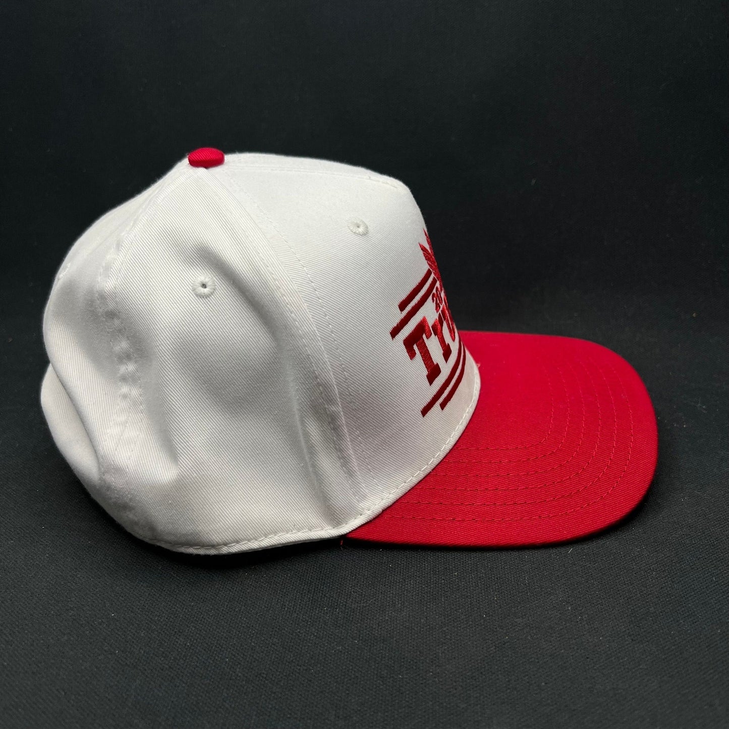 Trump 2024 Snapback Hat Red White Campaign Style Cap Adjustable