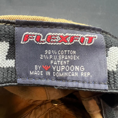 Y2K Topper’s Aspen Flexfit Hat Khaki Ski Shop Cap