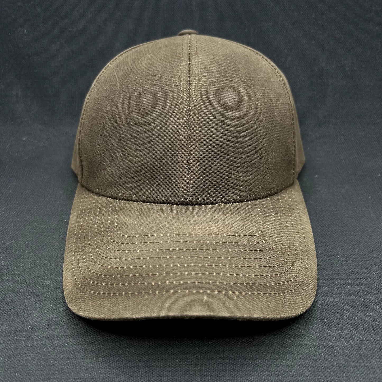 Varsity Headwear Luxury Strapback Hat Brown Minimalist Cap