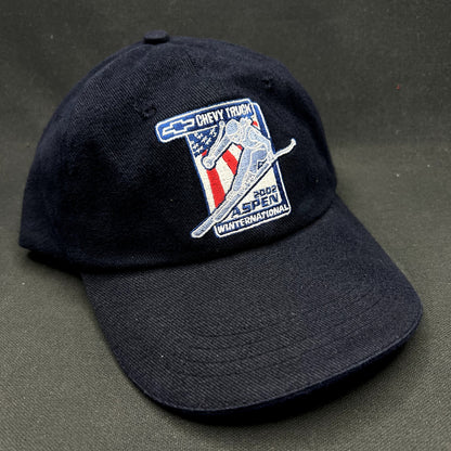 2002 Aspen Winternational Chevy Truck Ski Strapback Hat Karbon Canada