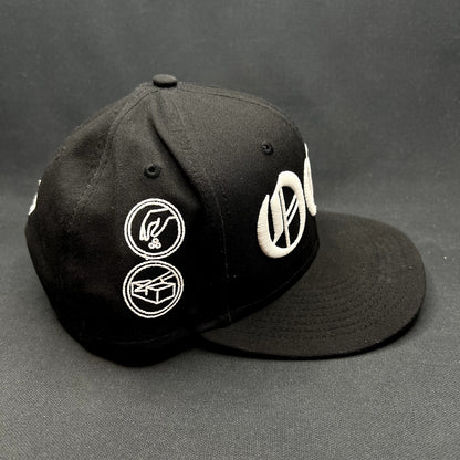 Shortbread Society OGP New Era 9FIFTY Snapback Hat Black White Cap