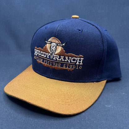 Vintage Melody Ranch Motion Picture Studio Western Snapback Hat