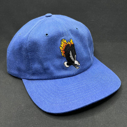 Vintage 1998 Firestorm Movie Cast & Crew Strapback Hat Nissin