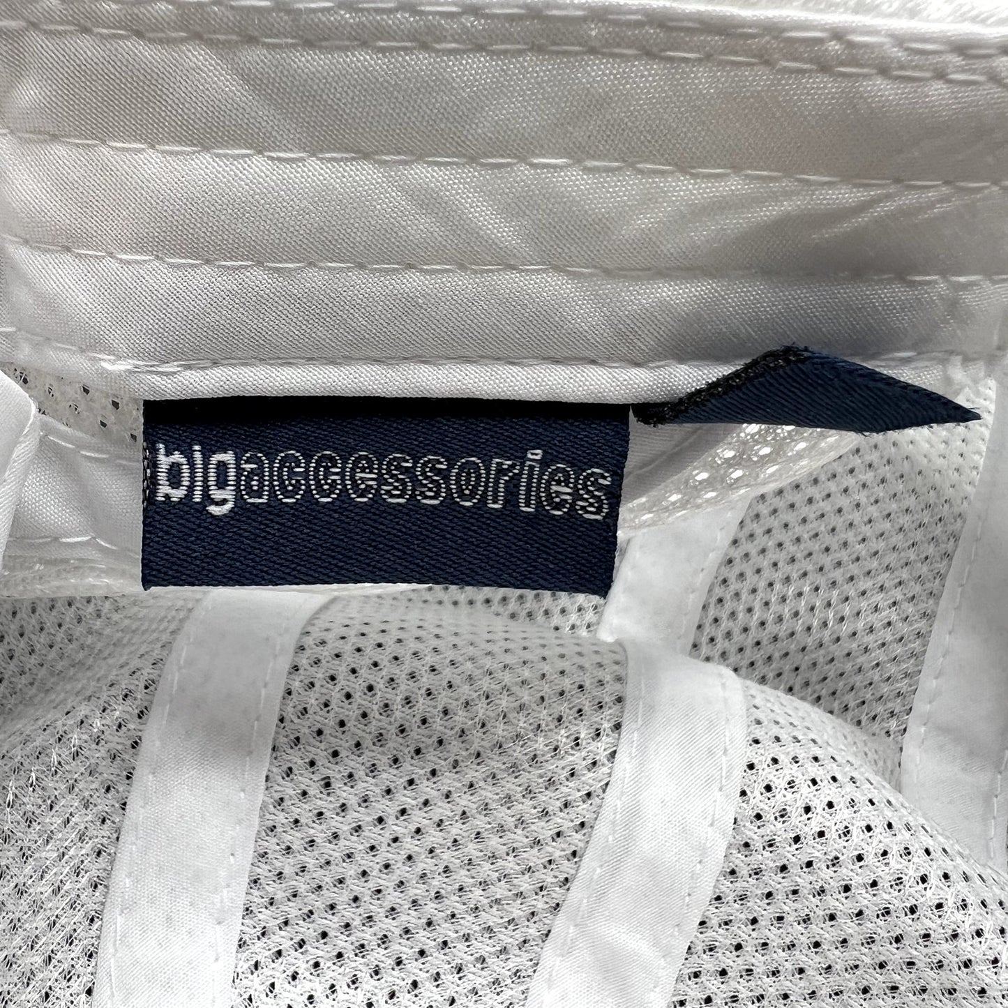 Snowmass Base Village SBV Performance Running Hat White Reflective 5 Panel Cap