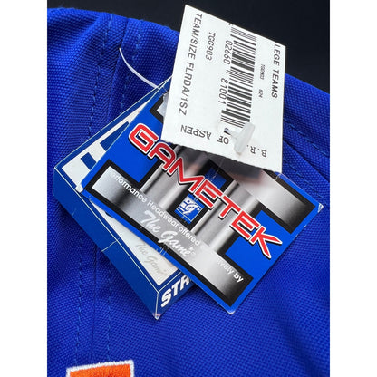 New with Tags – Florida Gators “The Game” GameTek A-Flex Fitted Hat (Royal Blue)
