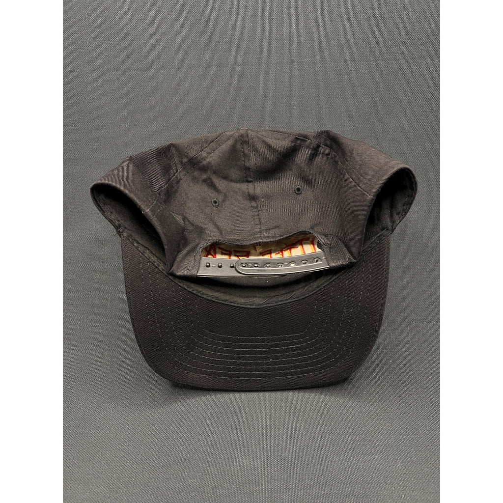 Vintage 90's Little Feat Black Snapback Hat – Red/Yellow Embroidered Logo