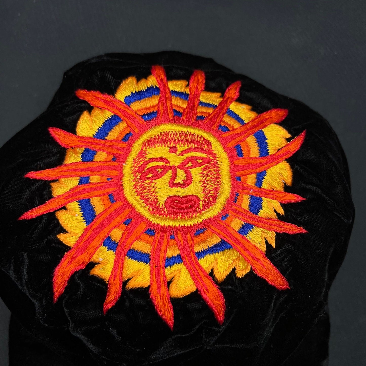 True Vintage Unicas Heady Southwest Sun Velvet Cap