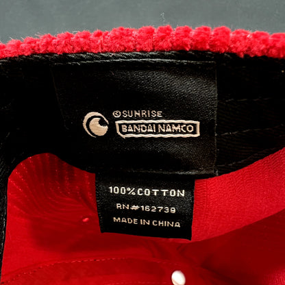 Logic Cowboy Bebop Red Corduroy Snapback Anime Hat Sunrise Bandai Namco