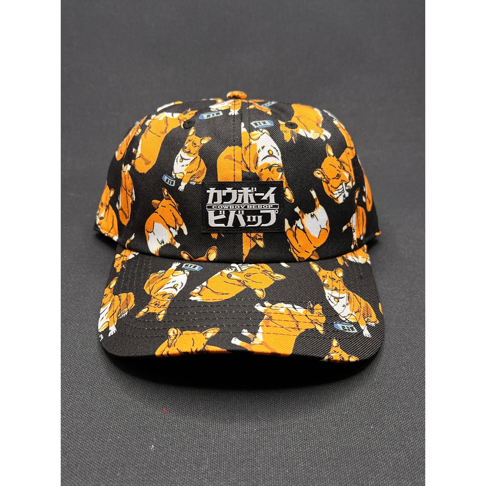Cowboy Bebop Ein Corgi All-Over Print Snapback Hat – Official Licensed