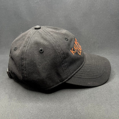 Kalamazoo College Black Orange Strapback Hat Gear Adjustable Dad Cap