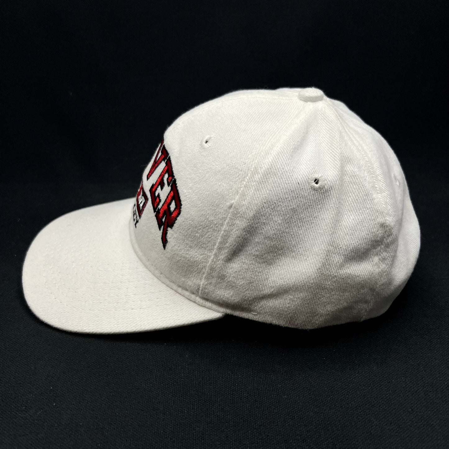 Vintage Denver Hockey CCM Snapback Hat White NHL Apparel #1 Canada
