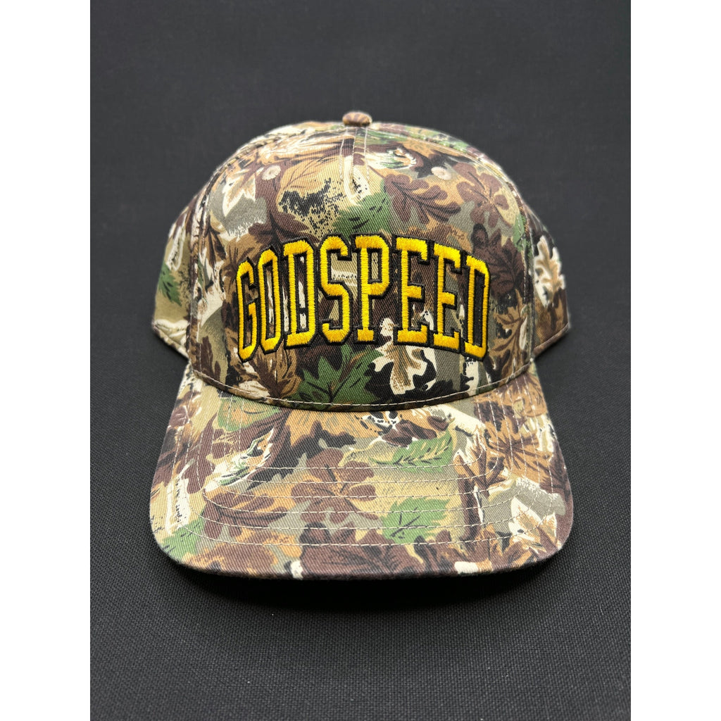 Zach Bryan “Godspeed” Camo Snapback Hat – Tour Merch (OTTO Cap)
