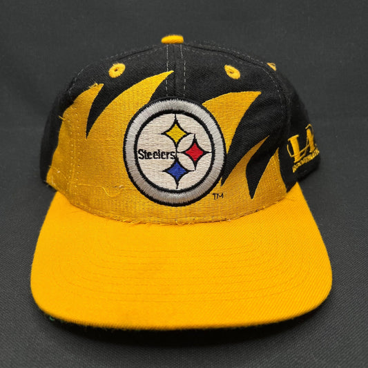 Vintage Sharktooth Pittsburgh Steelers Logo Athletic Pro Line Snapback