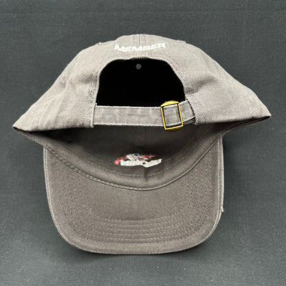 2004 US Open Strapback Hat Member Logo Golf Cap Brown Adjustable