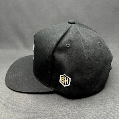 Custom Arriba La Mayiza Rugrats Style Snapback Hat Yupoong Black