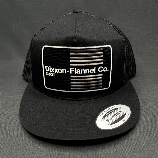 Dixxon Flannel Co Snapback Trucker Hat Black Yupoong Mesh NWT