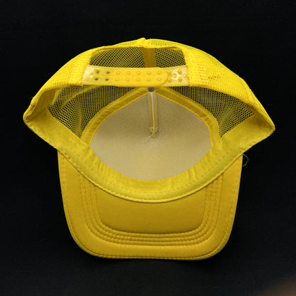 Gold’s Gym SoCal Snapback Trucker Hat Yellow White Fitness Gym California Cap