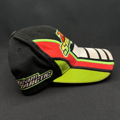 Vintage Arctic Cat ZR SnoPro Racing Strapback Hat Snowmobile Vintage