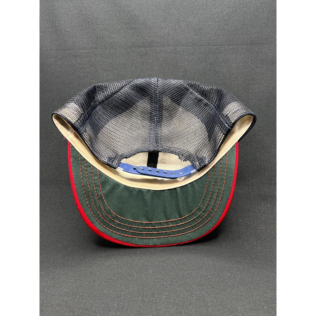 Vintage 1980s Anaheim Angels Trucker Snapback Hat MLB Mesh Made in USA