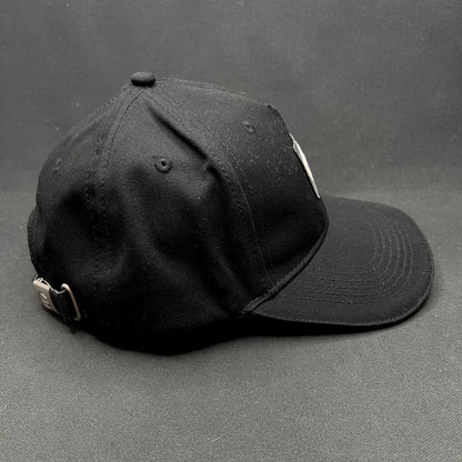 Volvo Iron Mark Logo Adjustable Hat Official Volvo Merchandise Black Cap