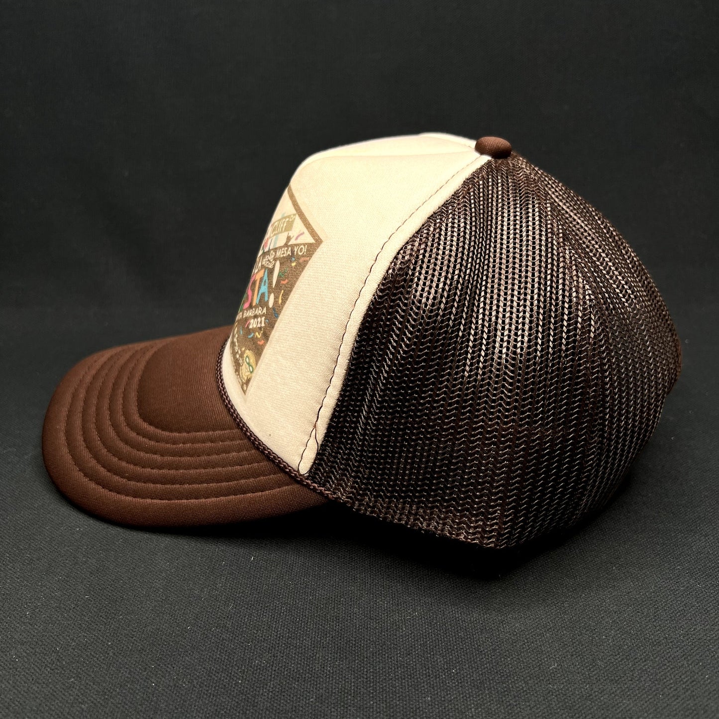 Mesa Cafe Santa Barbara Fiesta 2021 Trucker Snapback Hat SoCal