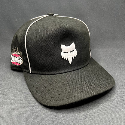 Fox Racing New Era Cosmo Snapback Hat Black Motocross Trucker Cap