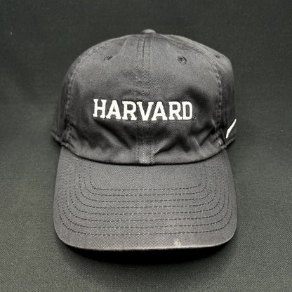 Nike Harvard University Club Strapback Hat Gray Adjustable Campus College M/L