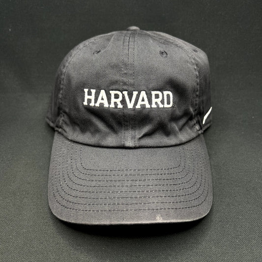 Nike Harvard University Club Strapback Hat Gray Adjustable Campus College M/L