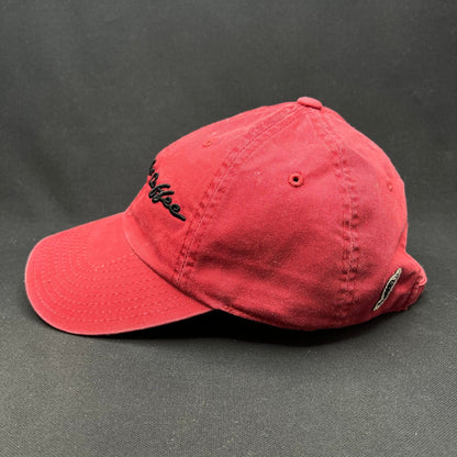 Starbucks Coffee Script Strapback Hat Red American Needle