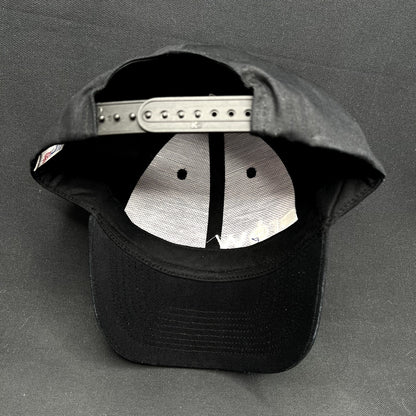 Crew Logo Snapback Hat Black KC Headwear Promotional Cap