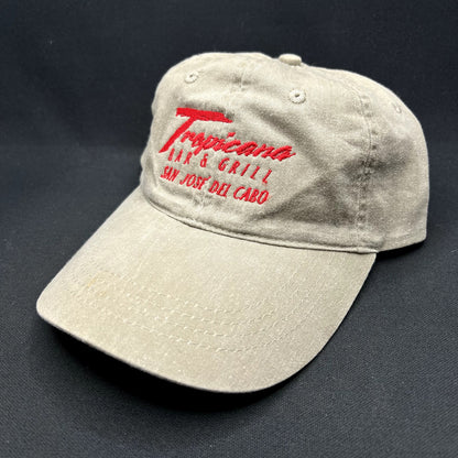 Vintage Tropicana Bar & Grill San Jose Del Cabo Strapback Hat OTTO