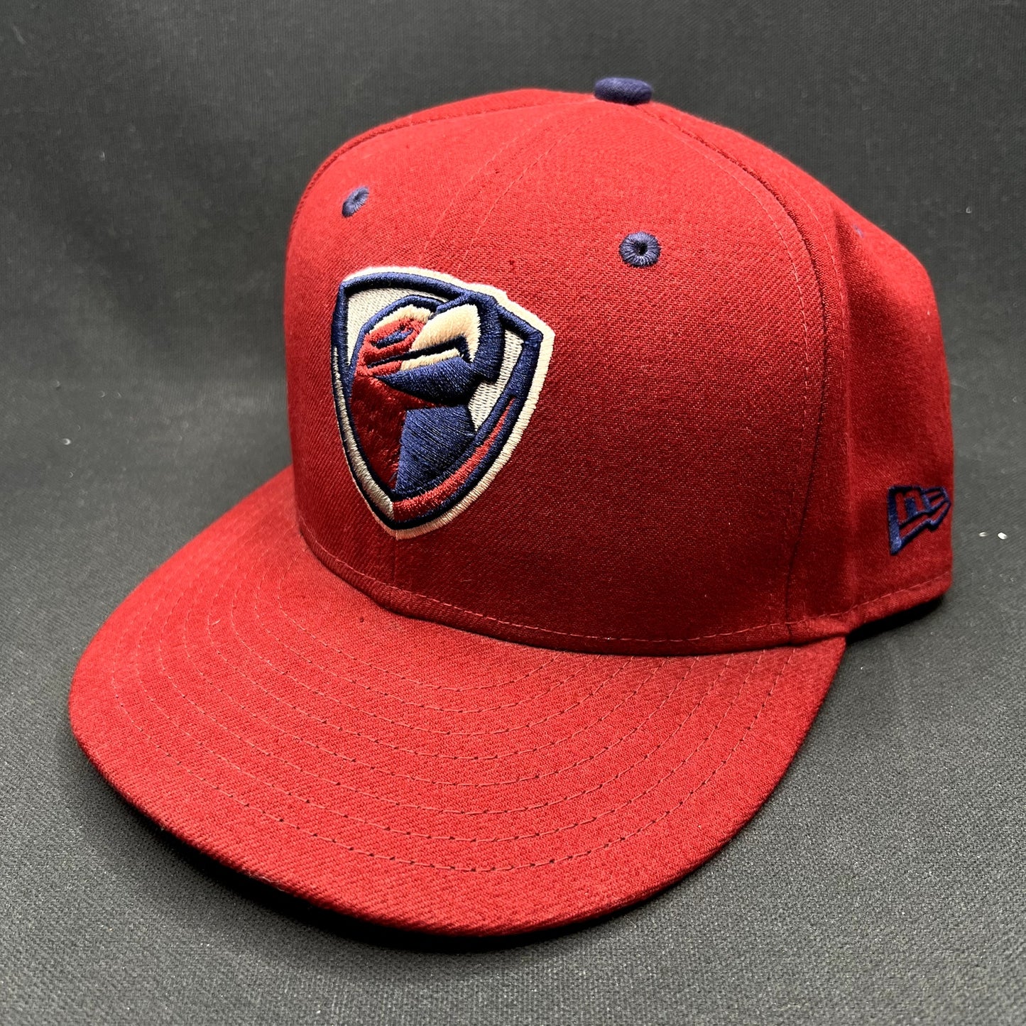 Lancaster JetHawks New Era 59FIFTY Fitted Hat 7 3/8 Red Minor League Baseball