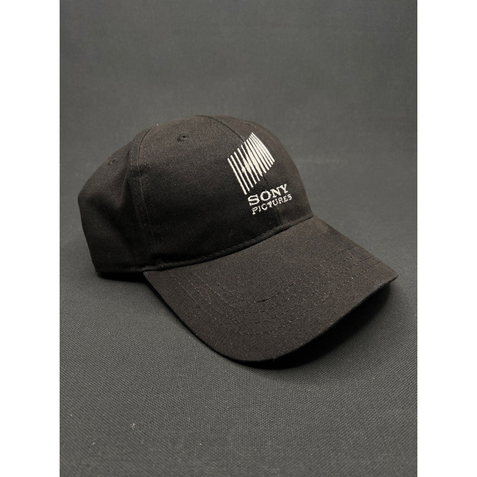 Vintage Sony Pictures Black Dad Hat – Studio Backlot Promo Cap