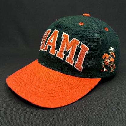 6 7/8 Vintage Miami Hurricanes Fitted Hat American Needle NCAA