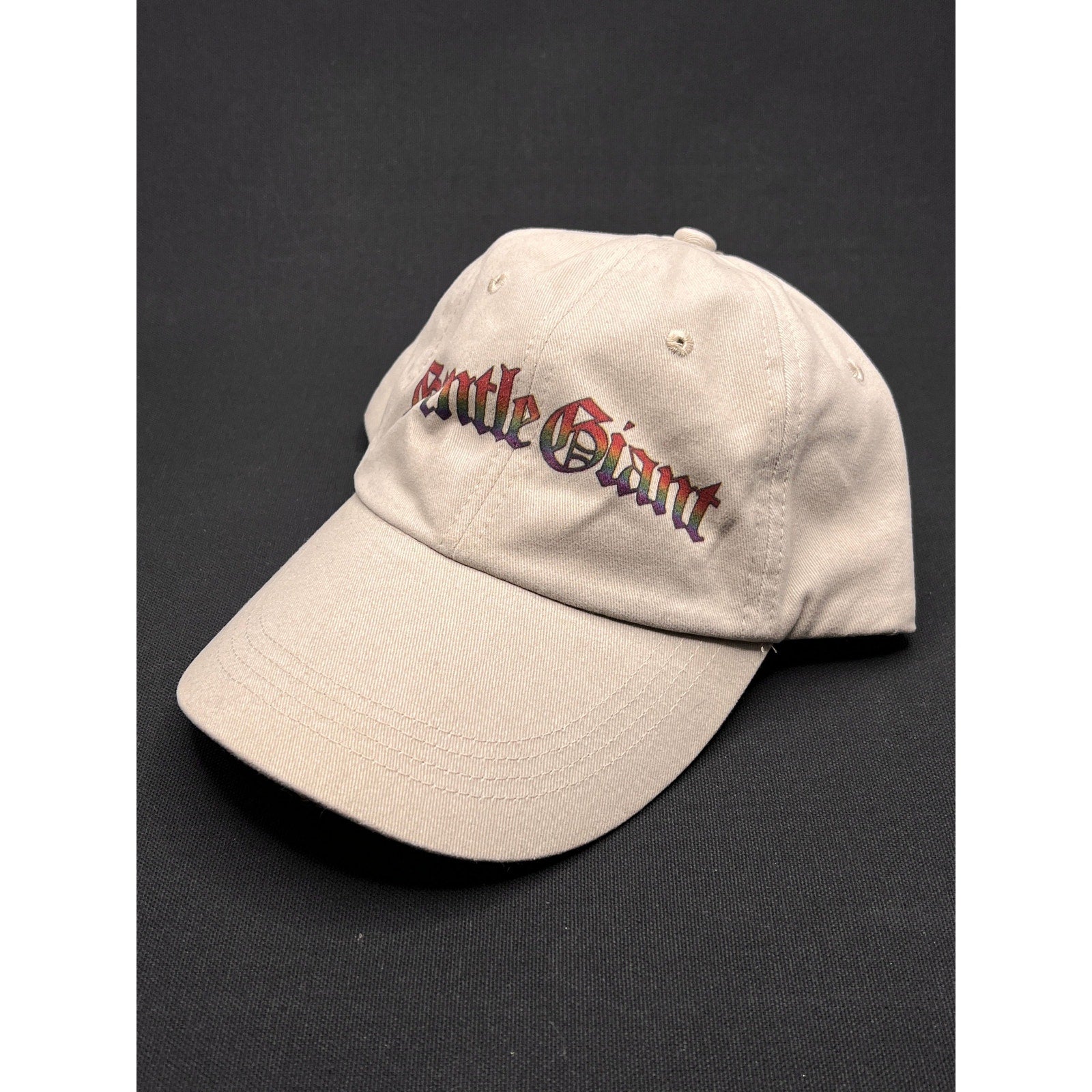 Gentle Giant Band Hat Vintage-Inspired Embroidered Logo Anvil Strapback