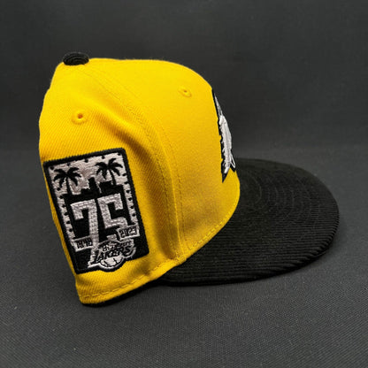 Los Angeles Lakers 75 years New Era Corduroy Brim Snapback Hat